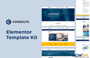 Consults Business Elementor Template Kit