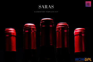 Saras Wine Template Kit