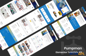 Pumpman Plumbing Service Elementor Template Kit