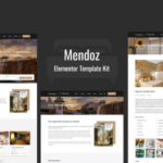 Mendoz Hotel Travel Template Kit