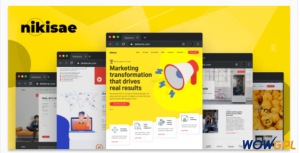 Nikisae Digital Marketing Agency HTML Template