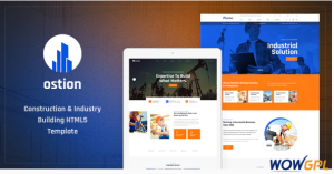 Ostion Construction Industry Building Company HTML5 Template