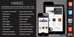 Handee Mobile Template