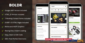 Boldr Mobile Template and Google AMP