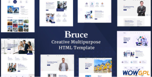 Bruce Creative Multipurpose HTML Template