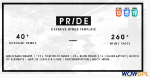 Pride Multipurpose HTML5 Template