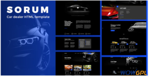 Sorum Car Dealer HTML Template