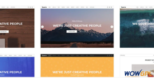 Spacia One Page Parallax Theme