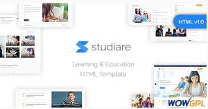 Studiare Education HTML5 Template for Univeristy Online Courses
