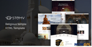 Stomv Religious temple HTML Template