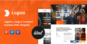 Logisti Logistics Transport HTML5 Template 1