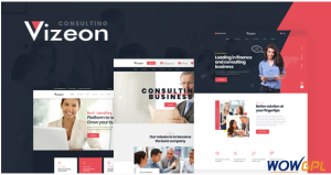 Vizeon Business Consulting HTML Template