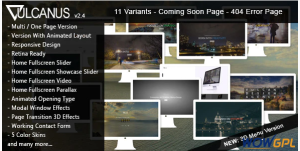 Vulcanus Responsive HTML5 Template