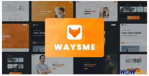 Waysme Creative Agency Personal HTML Template