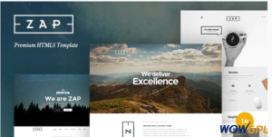 ZAP Multi Purpose HTML5 Template