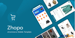 Zhopo eCommerce Mobile Template