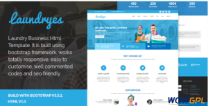 Laundryes Laundry Business Html Template