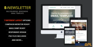 E Newsletter Multipurpose Email Template