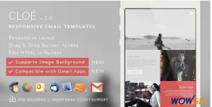 Cloe Responsive Email Template Builder Access