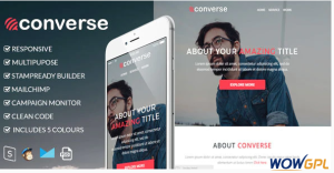 Converse Responsive Email Template