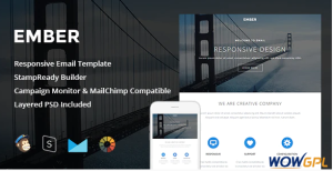 Ember Responsive Email StampReady Builder