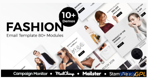 Fashion Ecommerce Responsive Email Template With StampReady Mailster Mailchimp Campaign Monitor