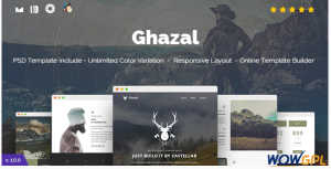 Ghazal Responsive Email and Newsletter Template