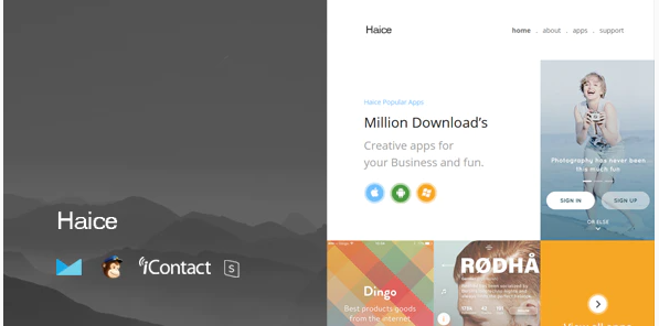 Haice Mail - Responsive E-mail Template + Online Access 1 Haice Mail Responsive E mail Template Online Access