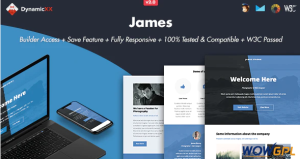 James Responsive Email Online Template Builder