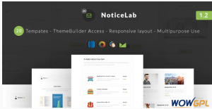 NoticeLab Email Notification Templates Builder