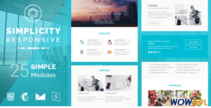 Simplicity Responsive Email Template Version 2