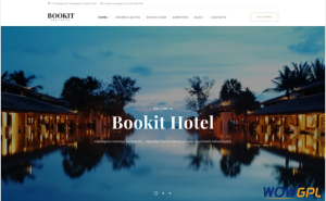 Bookit Small Hotel WordPress Theme