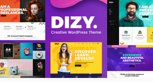 Dizy - Creative Portfolio Theme 1.2.0 1 Dizy Creative Portfolio Theme
