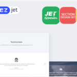 Testiz Testimonials Jet Sections Elementor Template