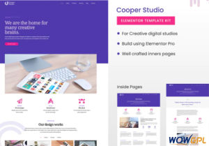 Cooper Studio Elementor Template Kit