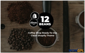 12 Beans Coffee Shop Ready To Use Clean Shopify Theme