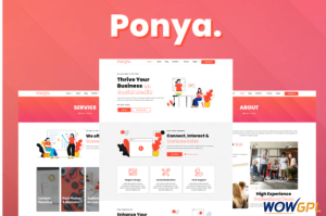 Ponya Social Media Agency Template Kit