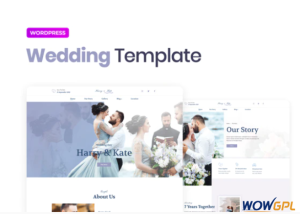 Lovedy – Wedding Template Kit