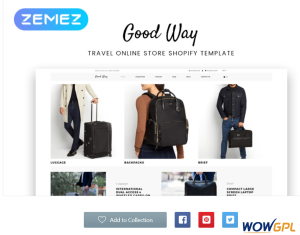 Good Way Travel Online Store Clean Shopify Theme