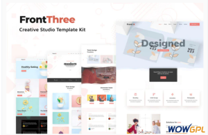 FrontThree Creative Studio Template Kit