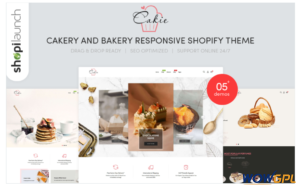 Cakie Cakery Bakery Responsive Shopify Theme