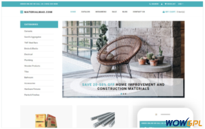 Materialmax Building Materials Responcive Clear Shopify Theme