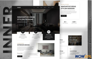 Inner – Interior Design Architecture Template Kit