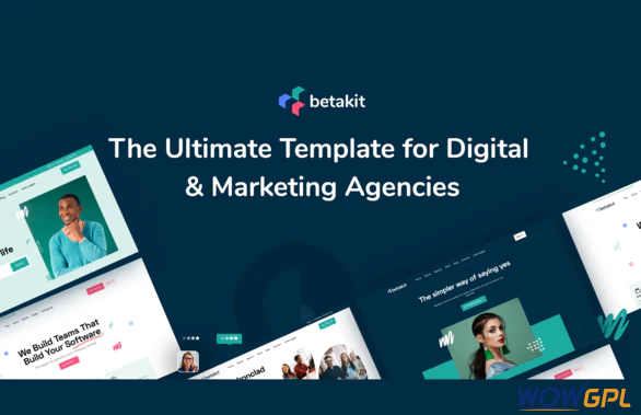 Betakit Digital Marketing Agency Elementor Kit