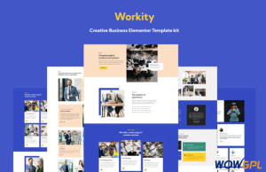 Workity Creative Business Elementor Template kit