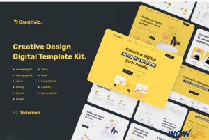 Creativic Creative Agency Elementor Template Kit