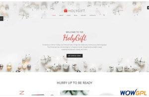 HolyGift Christmas Gifts Store Joomla Template