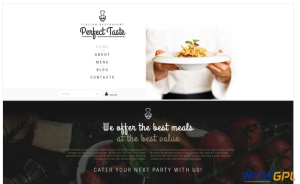 Cafe And Restaurant Joomla Template 1