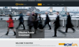 Incotex Investment Company Clean Joomla Template