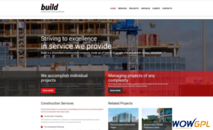 Build Construction Company Multipage Modern Joomla Template